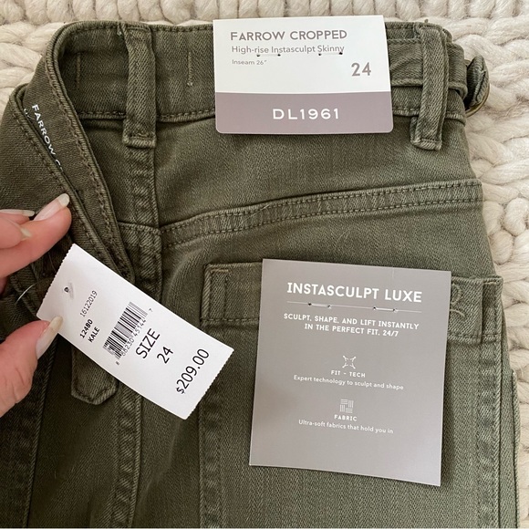 Anthropology DL1961 Cargo skinny Jean leggings - Picture 3 of 4